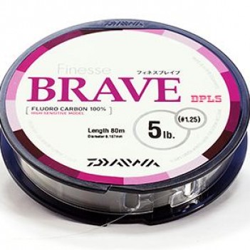 Леска DAIWA Finesse Brave 80m  0.187mm 5lb (флюрокарбон)