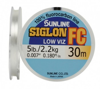 Леска флюорокарбон Sunline SIG-FC 0.31мм 30м