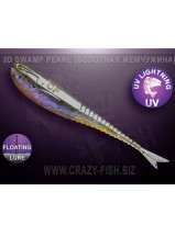 Слаг Crazy Fish "Glider 3.5" (8-шт,9см) F36-90-3D-6