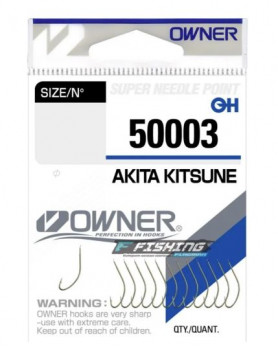 Крючки OWNER 50003  №12 Akita Kitsune